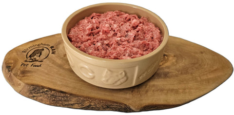 Raw Minced TURKEY & BEEF Complete Birmingham Raw Food (80/10/10) 454g