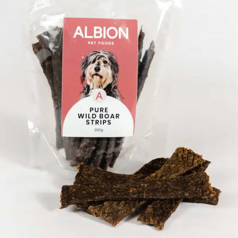 Albion Wild Boar Meat Strips 200g