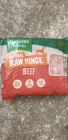 NM All Beef Mince 400g  Natures Menu  abf