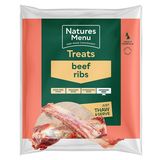 NM Raw Beef Rib Bone Natures Menu  code bbr