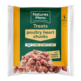 NM Raw Poultry  Hearts Natures Menu 1kg sku bph