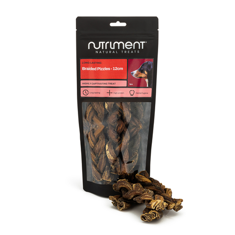 Natural Treats - Braided Pizzles(2pcs)