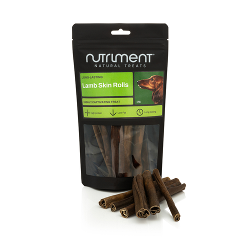 Natural Treats - Lamb Skin Rolls