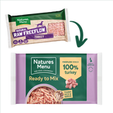NM Natures Menu Home Prepare Raw Freeflow Turkey FF TUR