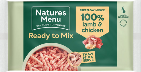 NM Natures Menu Raw Freeflow Lamb & Chicken FF LAM