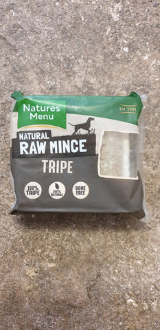 NM Raw Tripe mince 400g Natures Menu sku tpe