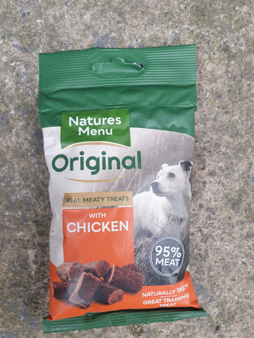 NM Real Meaty Treats for dogs with Chicken Natures menu sku nmckt