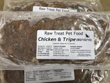 RT Minced Chicken & Tripe (lamb)mix Raw Treat Pet Food 500g