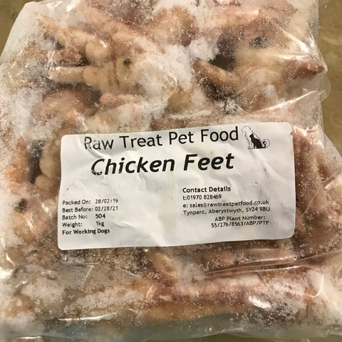 RT  Raw Chicken Feet 1kg bone Raw Treat Brand