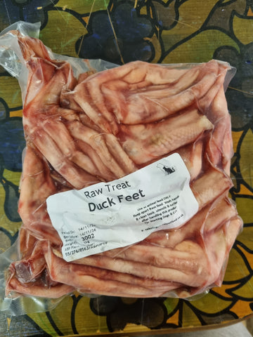 RT Raw Treat Duck Feet 1kg